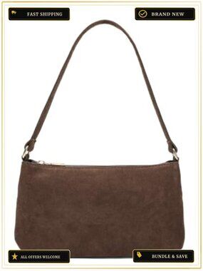 Faux Suede Small Shoulder Bag Crossbody Purse Y2K Patent Leather Mini Clutch